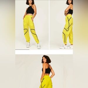 Adidas x Stella McCartney highlighter running pants